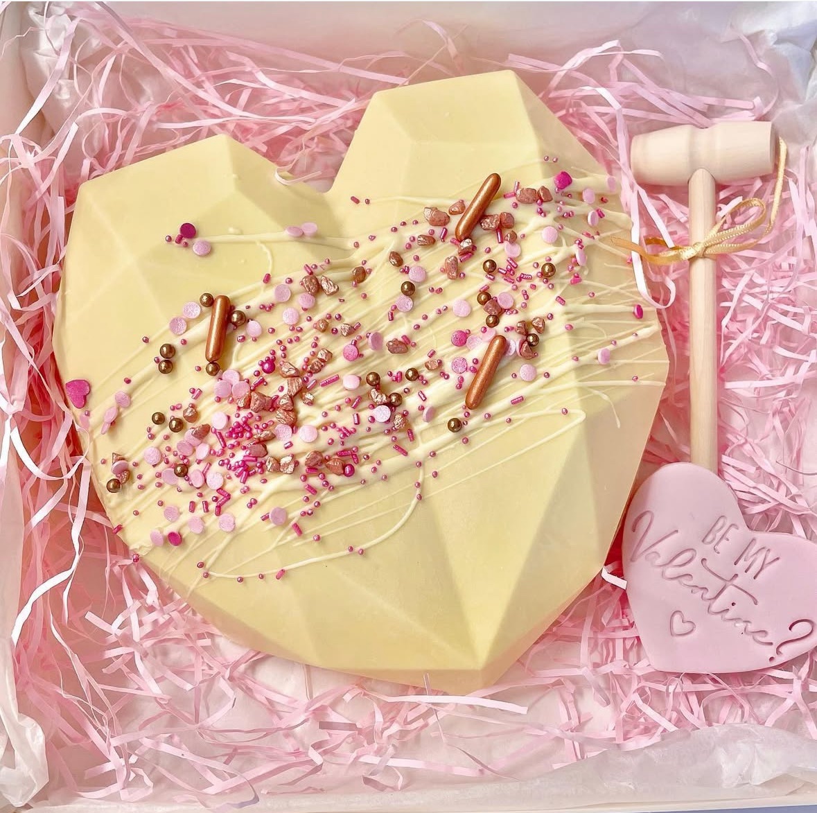 Breakable Chocolate Hearts - Sugarcoated by Lisa